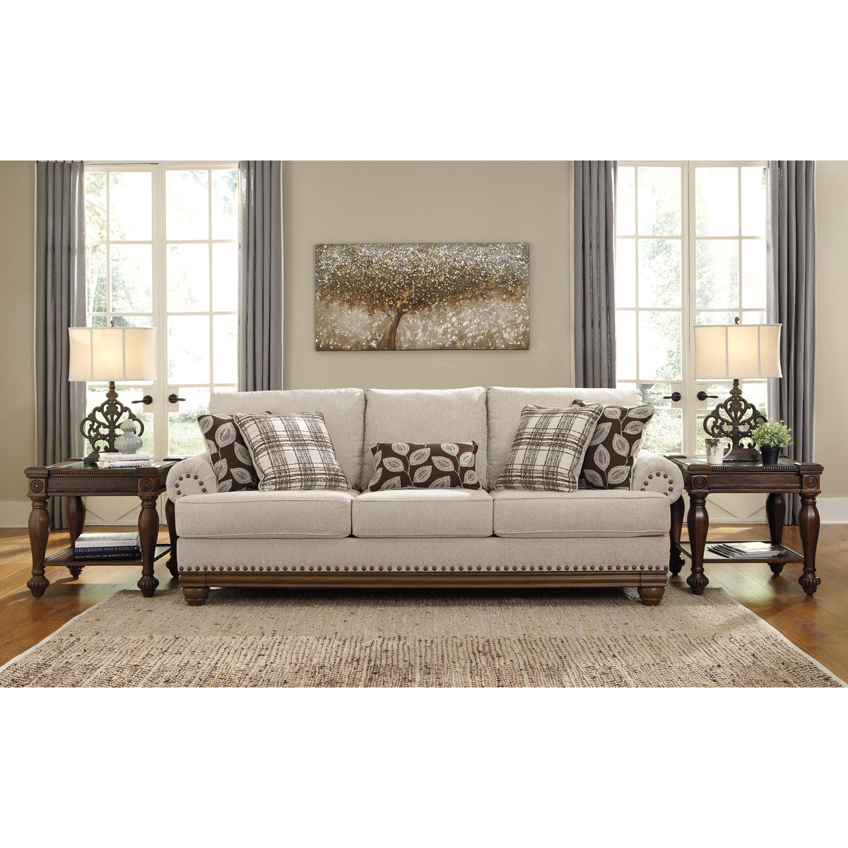 Signature Design by Ashley Harleson Stationary Fabric Sofa 1510438 OTF