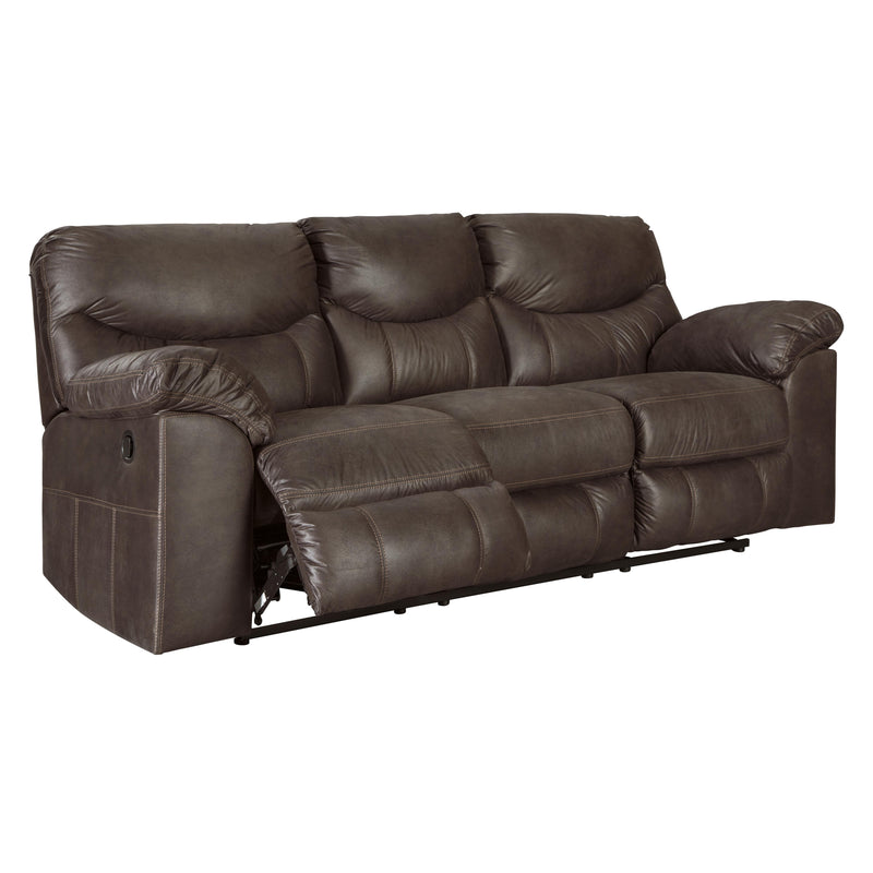 Signature Design by Ashley Boxberg Reclining Leather Look Sofa 3380388 IMAGE 2