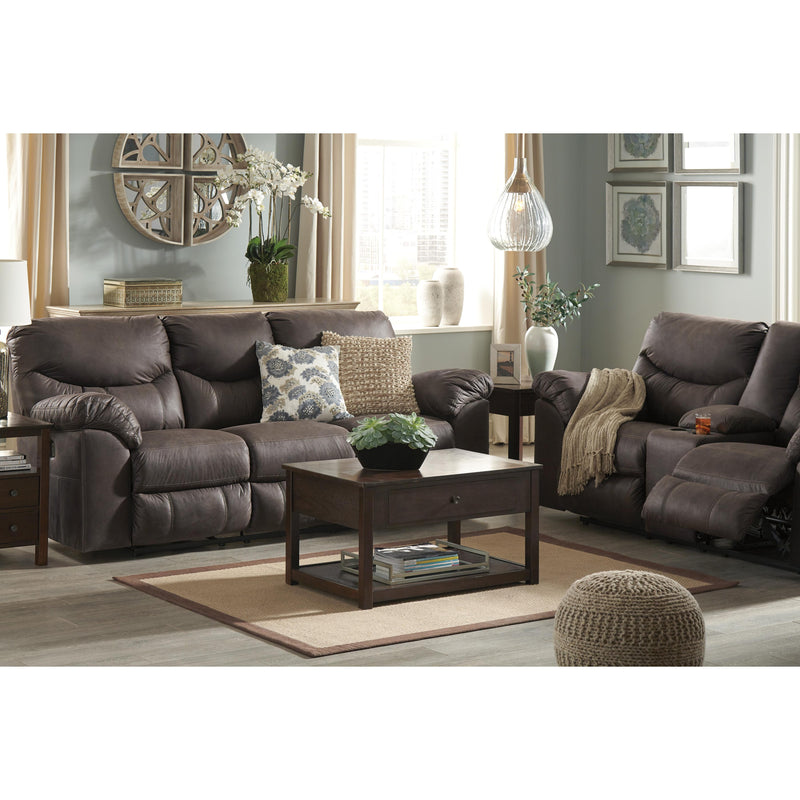 Signature Design by Ashley Boxberg Reclining Leather Look Sofa 3380388 IMAGE 6