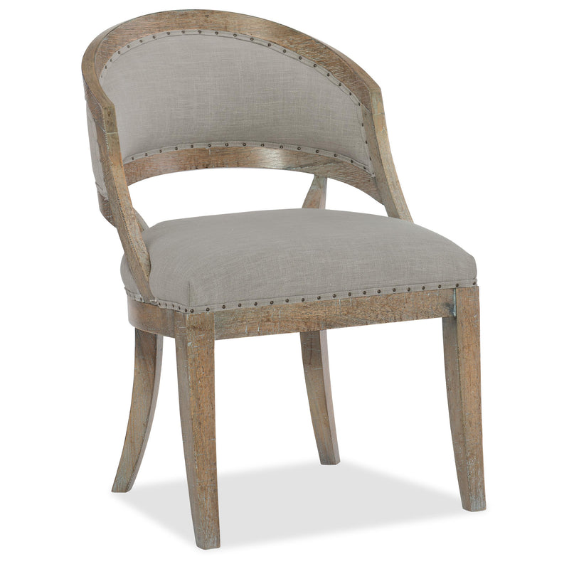 Hooker Furniture 5750-75300-MWD Boheme Garnier Barrel Back Chair IMAGE 1