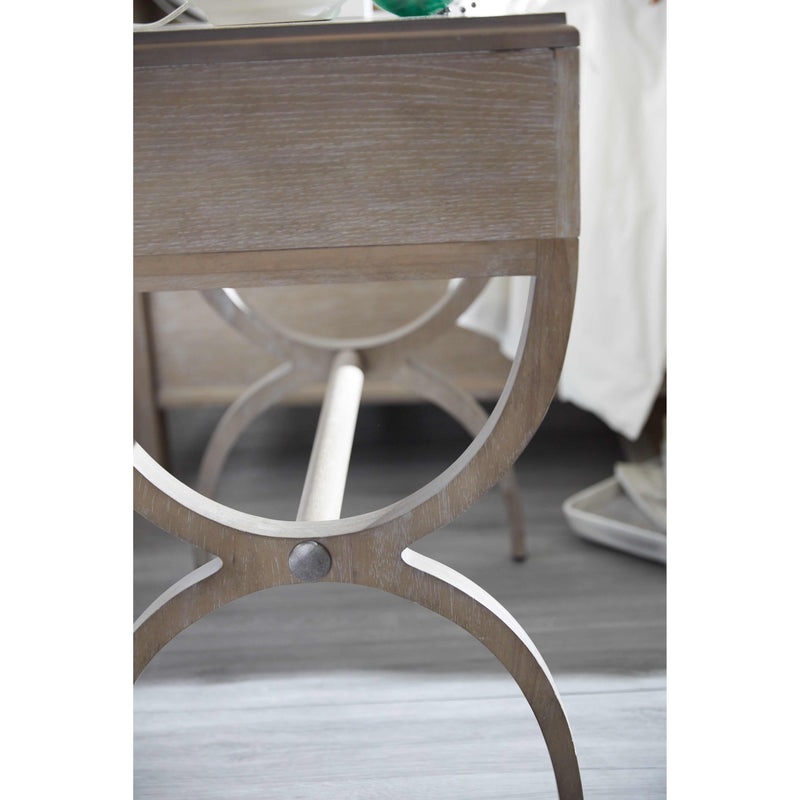 Hooker Furniture 6050-90015-GRY Affinity Leg Nightstand IMAGE 6