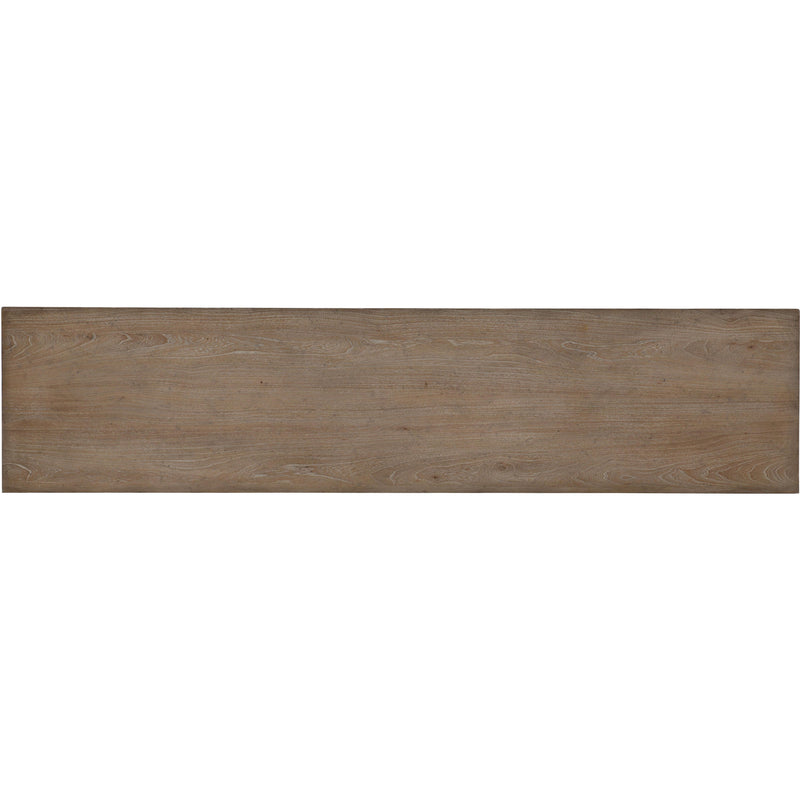 Hooker Furniture 638-85316-LTGY Melange Zola Four-Door Credenza IMAGE 2