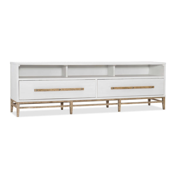 Hooker Furniture 1620-55488-WH Urban Elevation Low Entertainment Console IMAGE 1