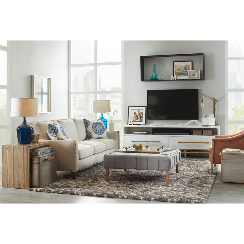 Hooker Furniture 1620-55488-WH Urban Elevation Low Entertainment Console IMAGE 4