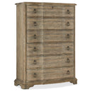 Hooker Furniture 5750-90010-MWD Boheme Chimay Six-Drawer Chest IMAGE 1