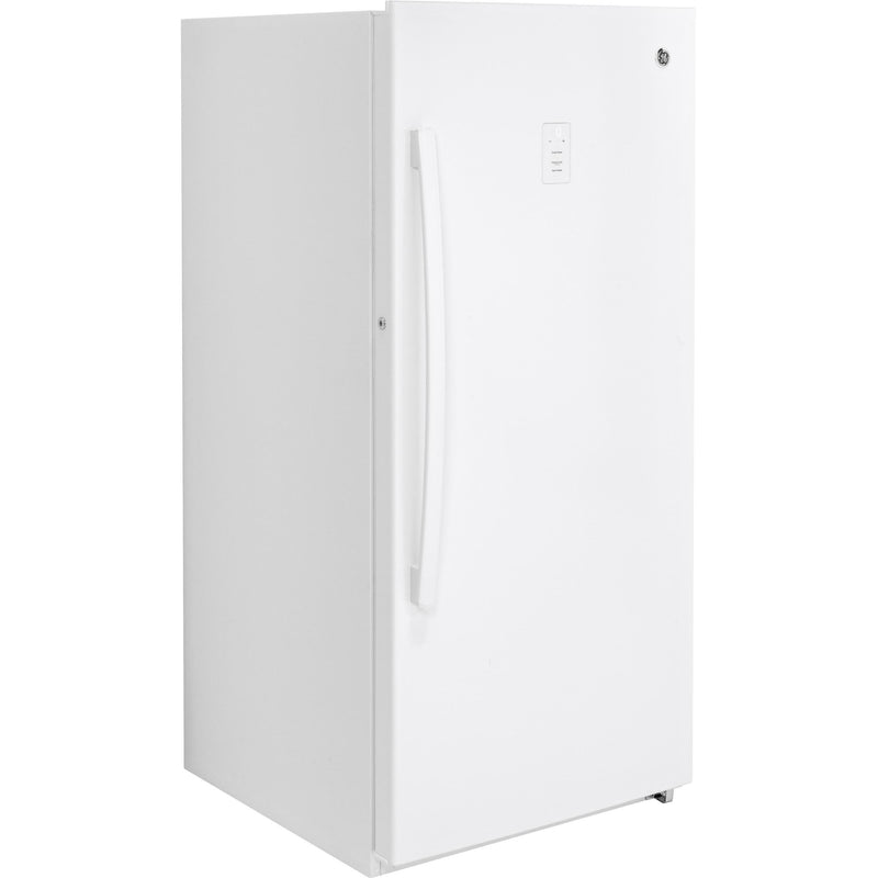 GE 14.1 cu.ft. Upright Freezer with Turbo Freeze FUF14SMRWW IMAGE 4