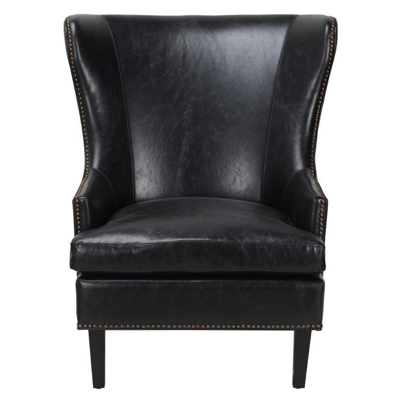 Classic Home Cordova Stationary Leather Accent Chair 53005455 IMAGE 2