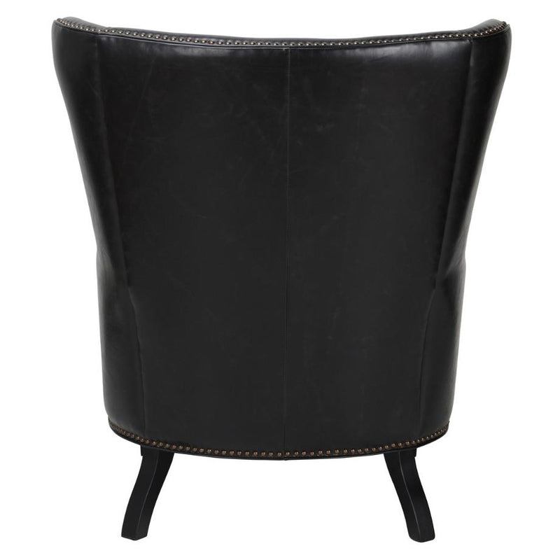 Classic Home Cordova Stationary Leather Accent Chair 53005455 IMAGE 4
