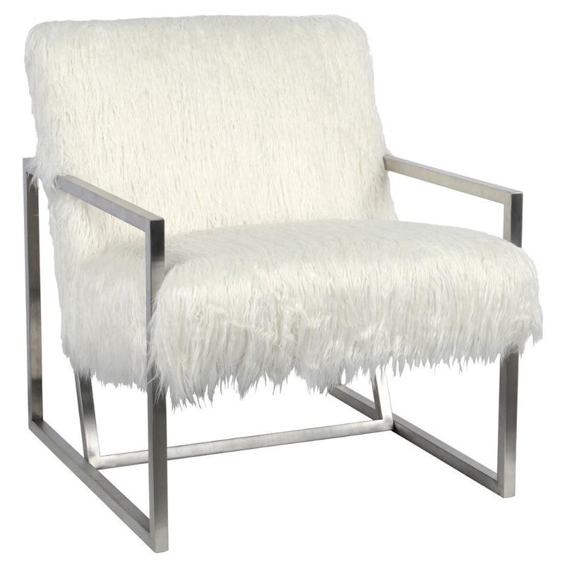 Classic Home Luke Stationary Faux Fur Accent Chair 53051041 IMAGE 1