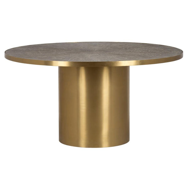 Classic Home Round Apollo Dining Table and Pedestal Base 51004908 IMAGE 1