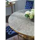 Classic Home Round Apollo Dining Table and Pedestal Base 51004908 IMAGE 2