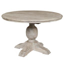 Classic Home Round Ventura Dining Table and Trestle Base 51010895 IMAGE 1