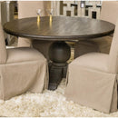 Classic Home Round Ventura Dining Table and Trestle Base 51010900 IMAGE 2
