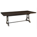 Classic Home Novak Dining Table and Trestle Base 51010922 IMAGE 1