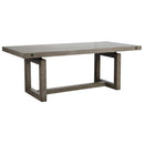 Classic Home Winston Dining Table and Trestle Base 51030627 IMAGE 1