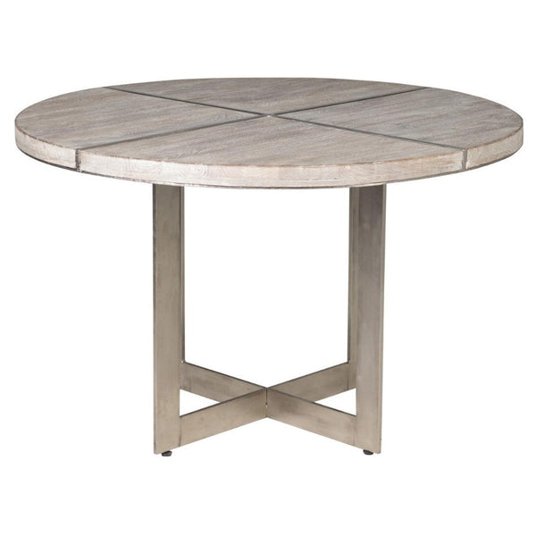 Classic Home Round Desmond Dining Table with Pedestal Table 51010885 IMAGE 1