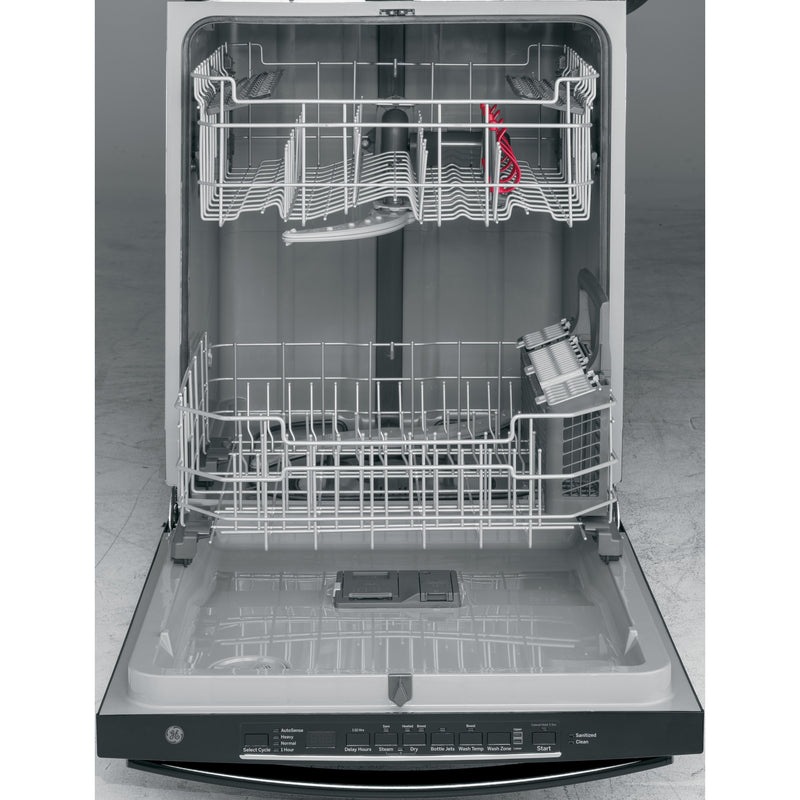 GE 24-inch Built-in Dishwasher with Sanitize Option GDT605PGMBB IMAGE 2