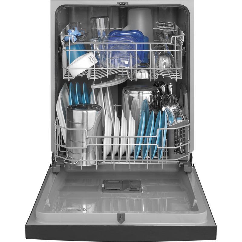 GE 24-inch Built-in Dishwasher with Sanitize Option GDF530PGMBB IMAGE 2