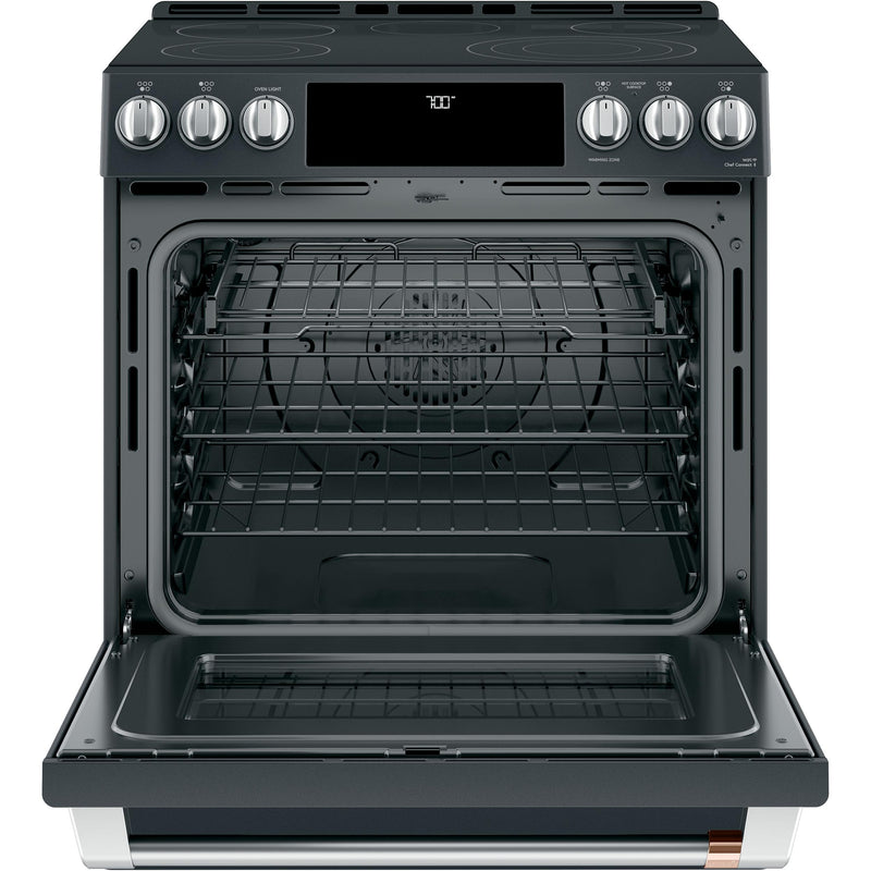 Café 30-inch Slide-in Electric Range with Warming Drawer CES700P3MD1 IMAGE 2