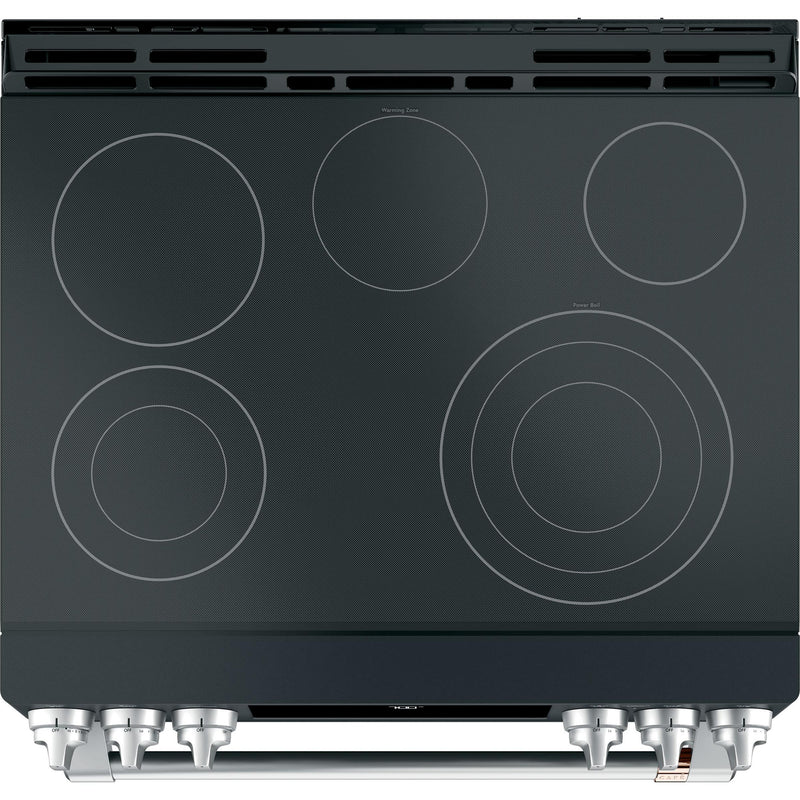Café 30-inch Slide-in Electric Range with Warming Drawer CES700P3MD1 IMAGE 4