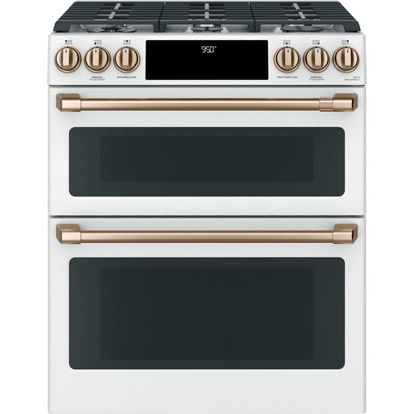 Café 30-inch Slide-in Dual-Fuel Range with Convection C2S950P4MW2 IMAGE 1