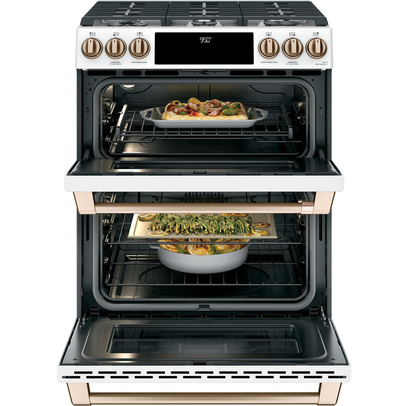 Café 30-inch Slide-in Dual-Fuel Range with Convection C2S950P4MW2 IMAGE 5