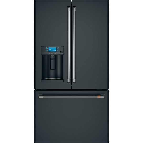 Café 36-inch, 27.8 cu.ft. Freestanding French 3-Door Refrigerator with Hot Water Dispenser CFE28TP3MD1 IMAGE 1