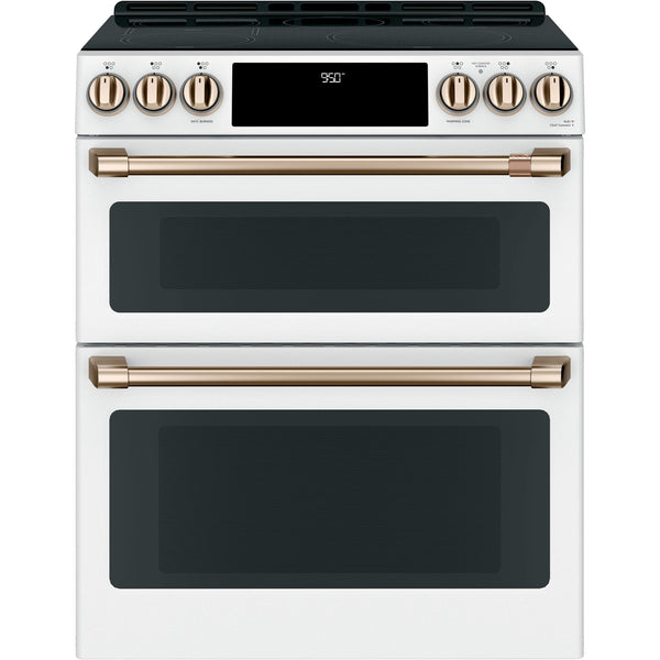Café 30-inch Slide-In Induction Range with double oven CHS950P4MW2 IMAGE 1