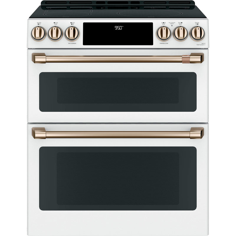 Café 30-inch Slide-In Induction Range with double oven CHS950P4MW2 IMAGE 1