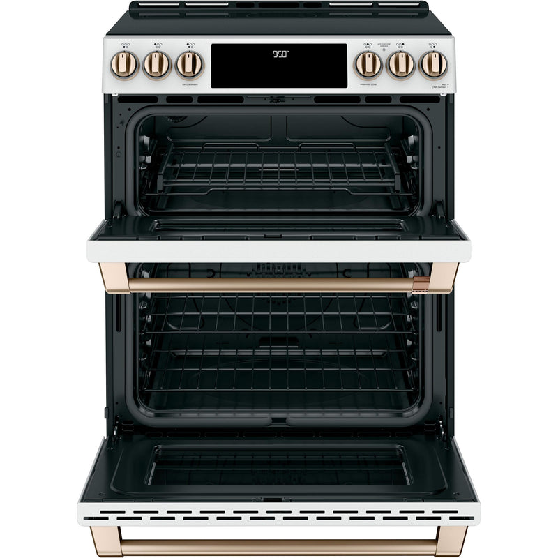 Café 30-inch Slide-In Induction Range with double oven CHS950P4MW2 IMAGE 2