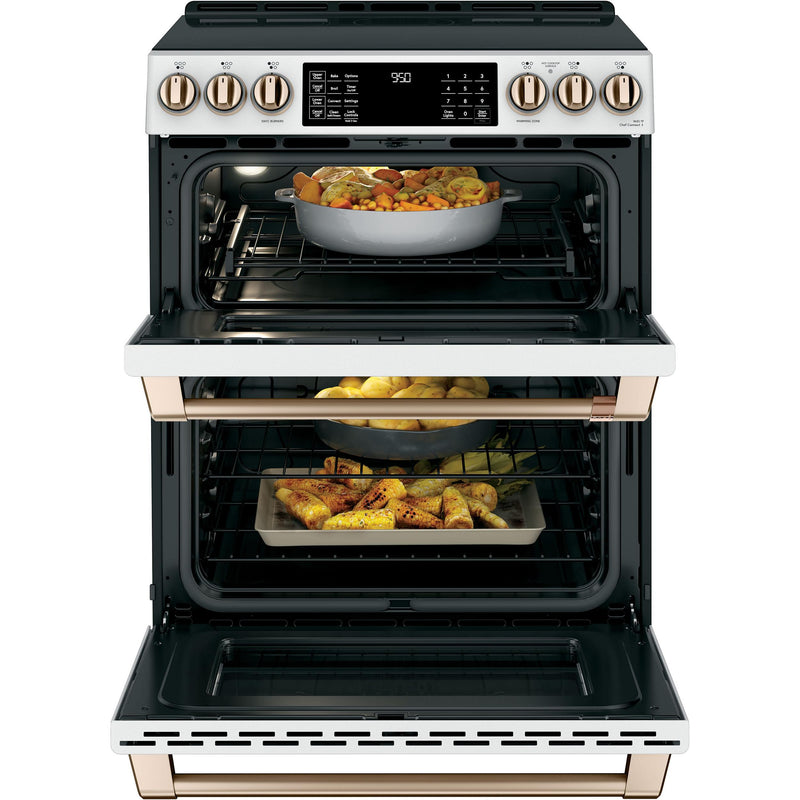 Café 30-inch Slide-In Induction Range with double oven CHS950P4MW2 IMAGE 3