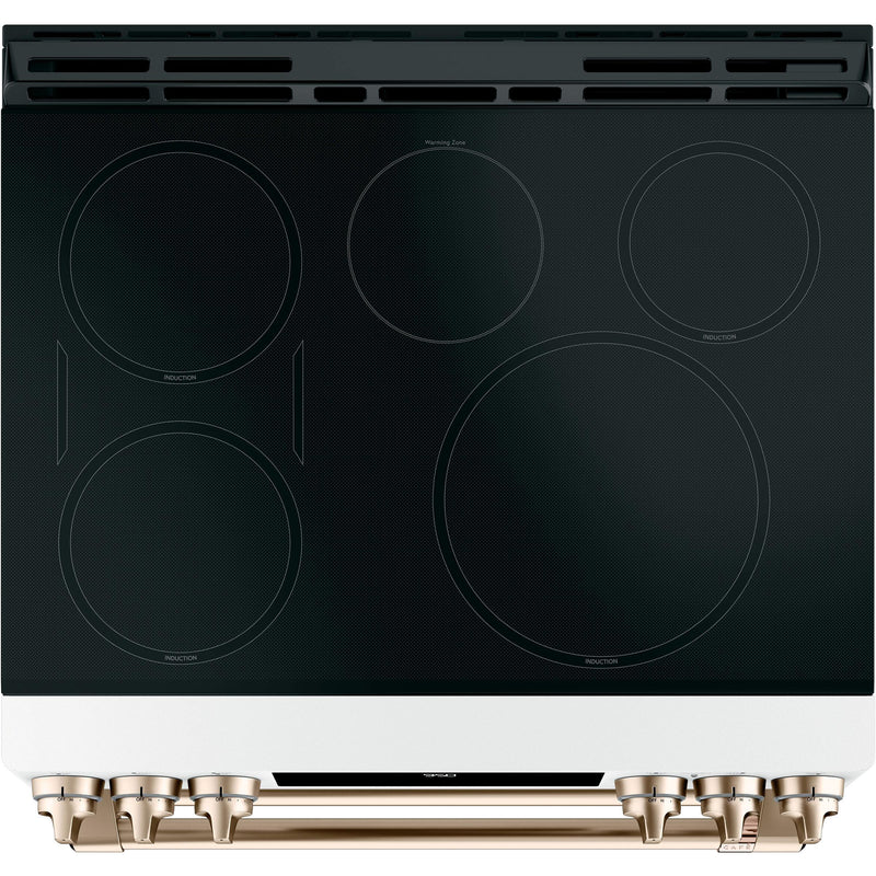 Café 30-inch Slide-In Induction Range with double oven CHS950P4MW2 IMAGE 4
