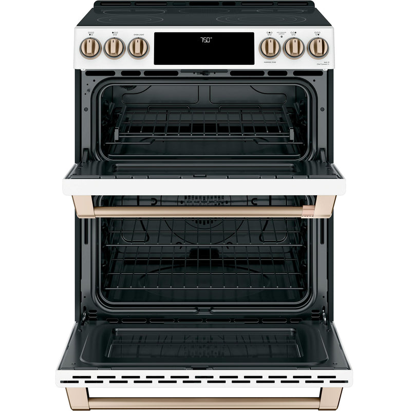 Café 30-inch Slide-in Electric Range with Convection CES750P4MW2 IMAGE 3
