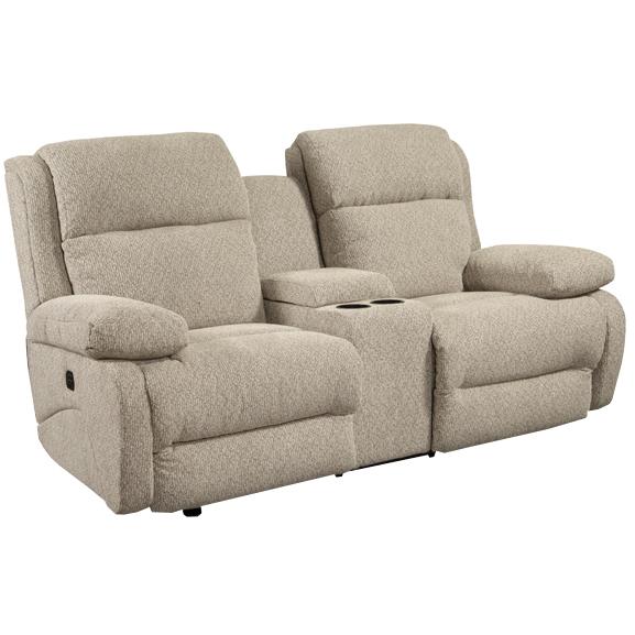 Best Home Furnishings Telva Power Reclining Fabric Loveseat with Console Telva L980RY4 Loveseat IMAGE 1