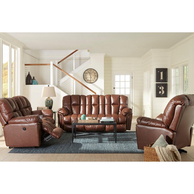 Best Home Furnishings Lucas Power Reclining Leather Loveseat with Console L856CQ4 73254L IMAGE 3