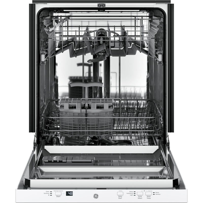 GE 24-inch Built-in Dishwasher with Sanitize Option GDT225SGLWW IMAGE 3