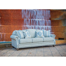 Mayo Furniture Stationary Fabric Sofa 4290F10 Sofa - Tilly Slate IMAGE 2