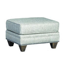 Mayo Furniture Fabric Ottoman 4290F50 Ottoman - Tilly Slate IMAGE 1