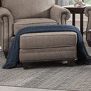 Mayo Furniture Fabric Ottoman 4290F50 Ottoman - Tilly Slate IMAGE 3