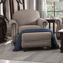 Mayo Furniture Fabric Ottoman 4290F50 Ottoman - Tilly Slate IMAGE 4