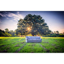 Mayo Furniture Stationary Fabric Sofa 3949F10 Sofa - Namaste Metal IMAGE 2