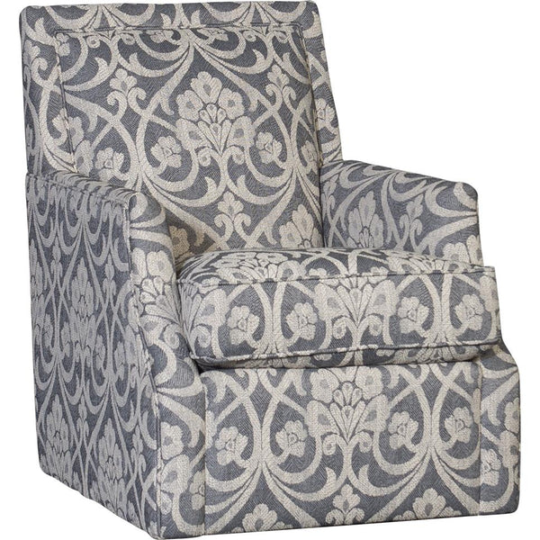 Mayo Furniture Swivel Fabric Chair 2325F42 Swivel Chair - Azzedine Graphite IMAGE 1