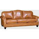Mayo Furniture Stationary Leather Sofa 4290L10 Sofa - Monte Cristo Sycamore IMAGE 1
