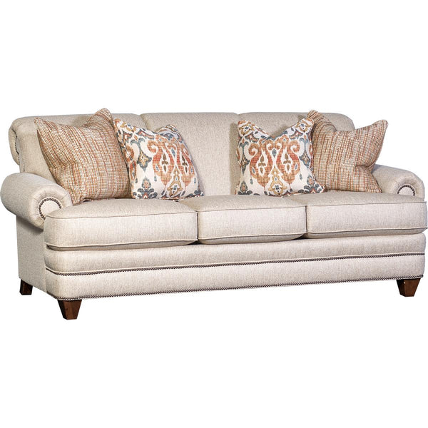 Mayo Furniture Stationary Fabric Sofa 2377F10 Sofa - Runaround Beige IMAGE 1
