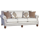 Mayo Furniture Stationary Fabric Sofa 4300F10 Sofa - Runaround Khaki IMAGE 1