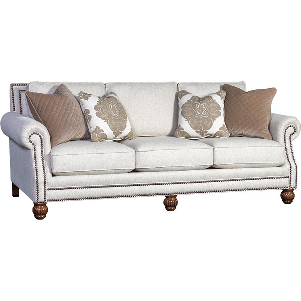 Mayo Furniture Stationary Fabric Sofa 4300F10 Sofa - Runaround Khaki IMAGE 1