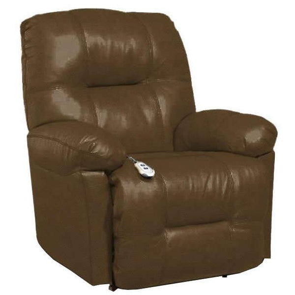 Best Home Furnishings Zaynah Power Swivel Rocker Leather Recliner 9MW29LV 71295-L IMAGE 1