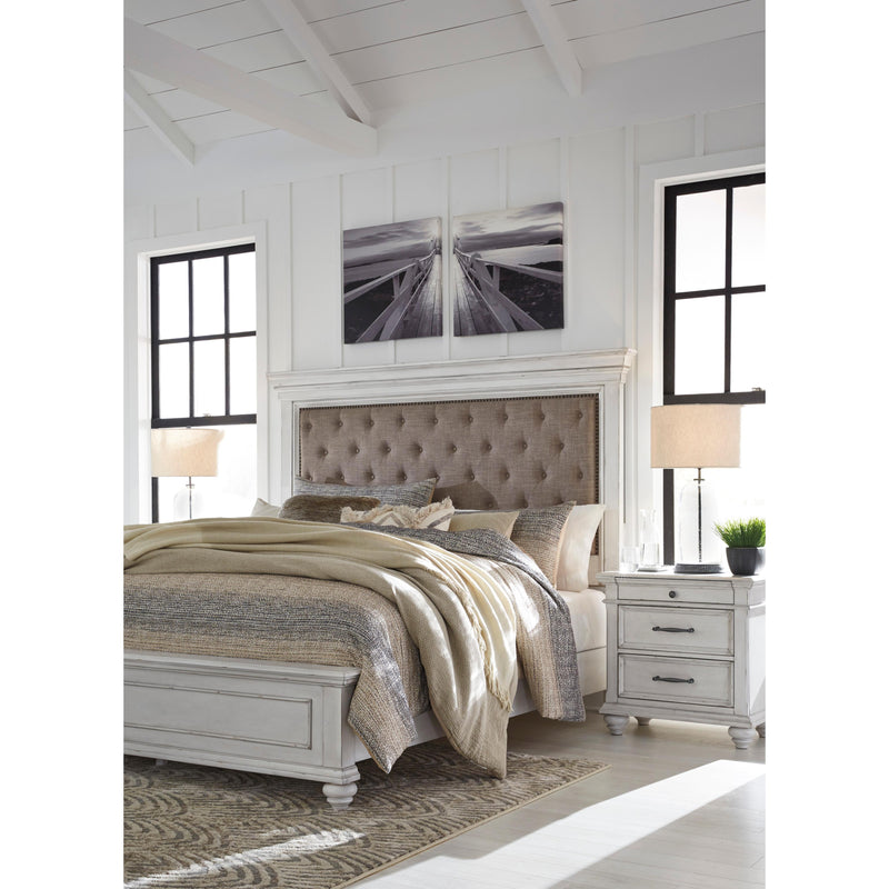 Benchcraft Kanwyn Queen Upholstered Panel Bed B777-157/B777-54/B777-96 IMAGE 11
