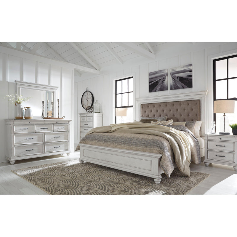Benchcraft Kanwyn Queen Upholstered Panel Bed B777-157/B777-54/B777-96 IMAGE 8