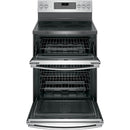 GE 30-inch Freestanding Electric Range with Convection JB860SJSS IMAGE 3